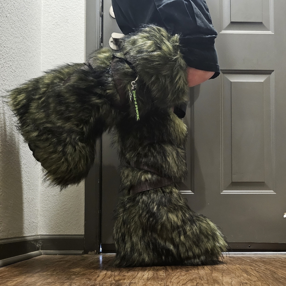 Dolls Kill x Shrek
Shrek Instincts Faux Fur Boots